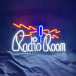 Microphone Radio Room Neon Light Sign