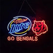 Miller Lite Cincinnati Go Bengals Neon Light Sign