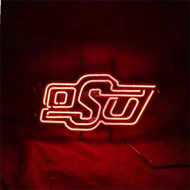 Oklahoma State University Logo Neon Signs