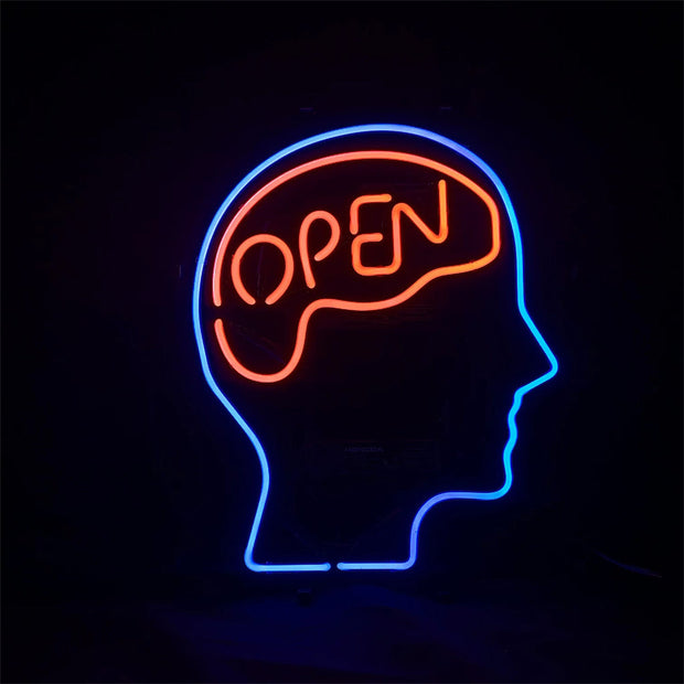 Open Mind Neon Light Sign
