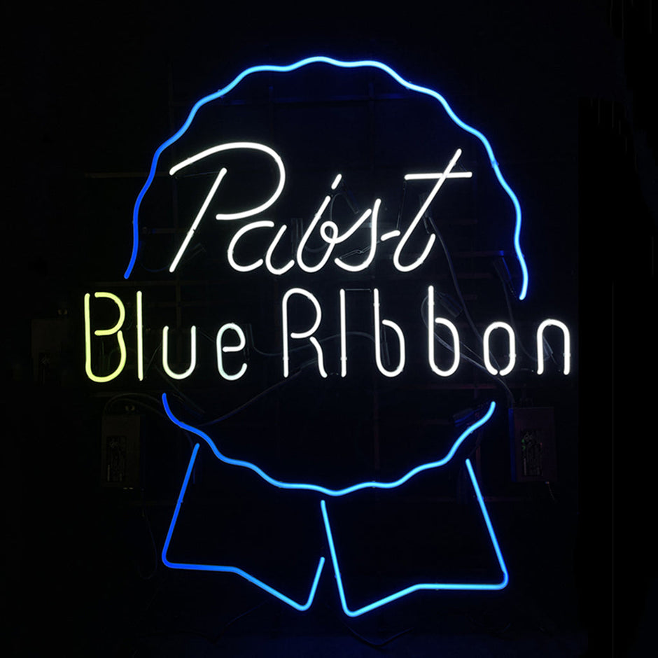 Pabst Blue Ribbon Neon Signs Light