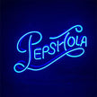 Pepsi Cola Font Neon Signs