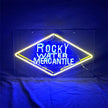 Rocky Water Mercantile Neon Sign Light