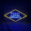 Rocky Water Mercantile Neon Sign Light