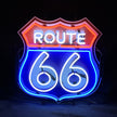 Route 66 Mother Road Neon Signs Light