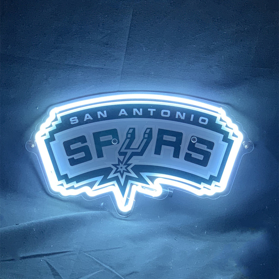 San Antonio Spurs Sport Logo Neon Signs