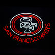 San Francisco 49 ERS Neon Signs Light
