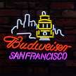 San Francisco City Syline Budweiser Neon Signs