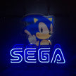 Sega Neon Signs Light
