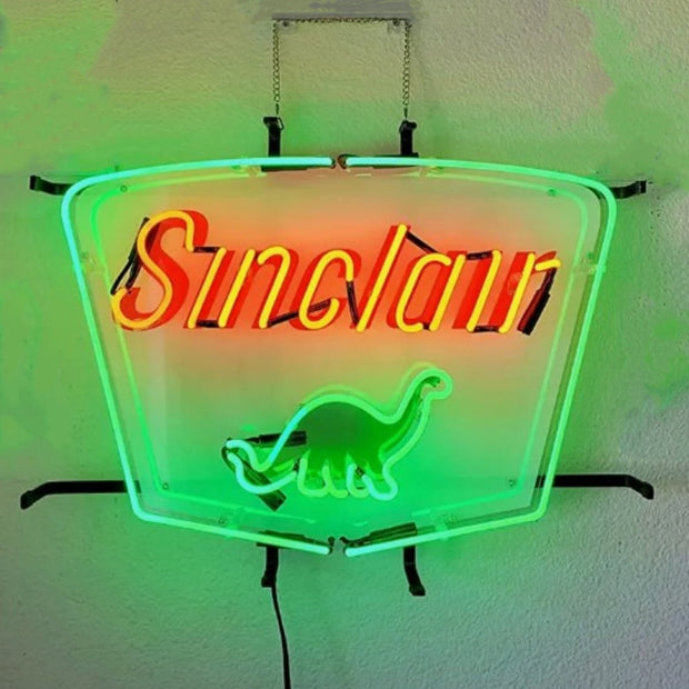 Sinclair Dino Gasoline Neon Signs Light