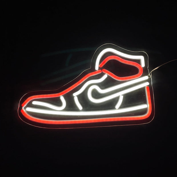 Red Sneaker LED Neon Light