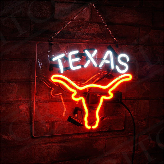 Texas Longhorn Neon Signs