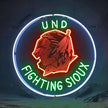 Und Fighting Sioux Neon Signs Light