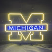 University of Michigan Logo Neon Signs