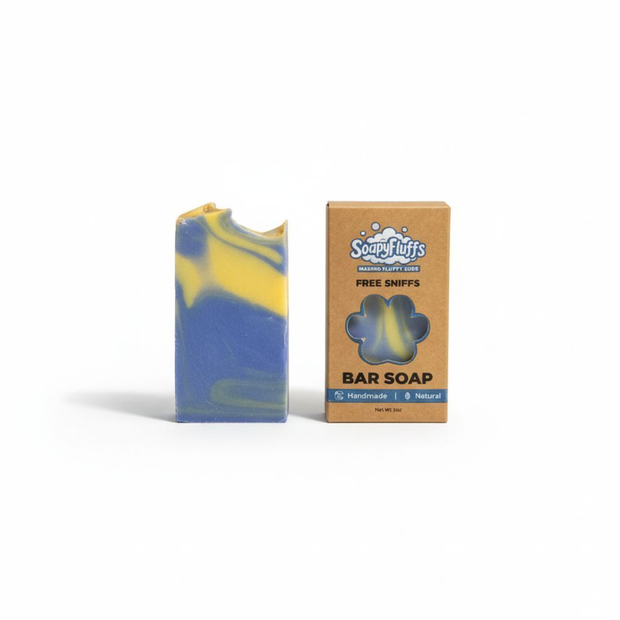 Stormy Rain Artisan Soap by Soapyfluffs – Luxurious Fragranced with Wisteria & Musk