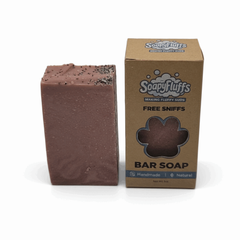 BARE Wild Lavender Artisan Soap Shampoo by Soapyfluffs – Luxurious Fragranced with Fresh Lavender