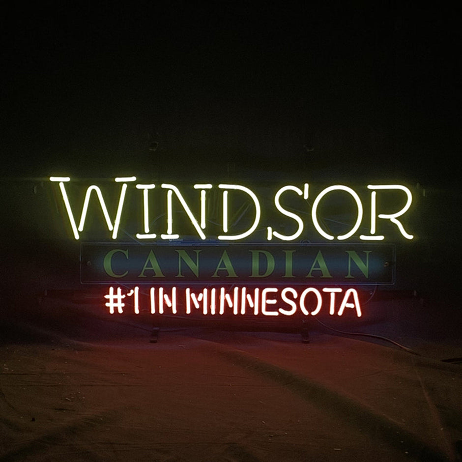 Windsor Canadian#1 in Minnesota Neon Signs