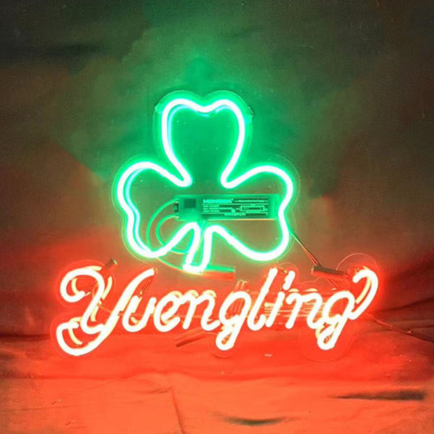 Yuengling Lager Clover Neon Light Sign