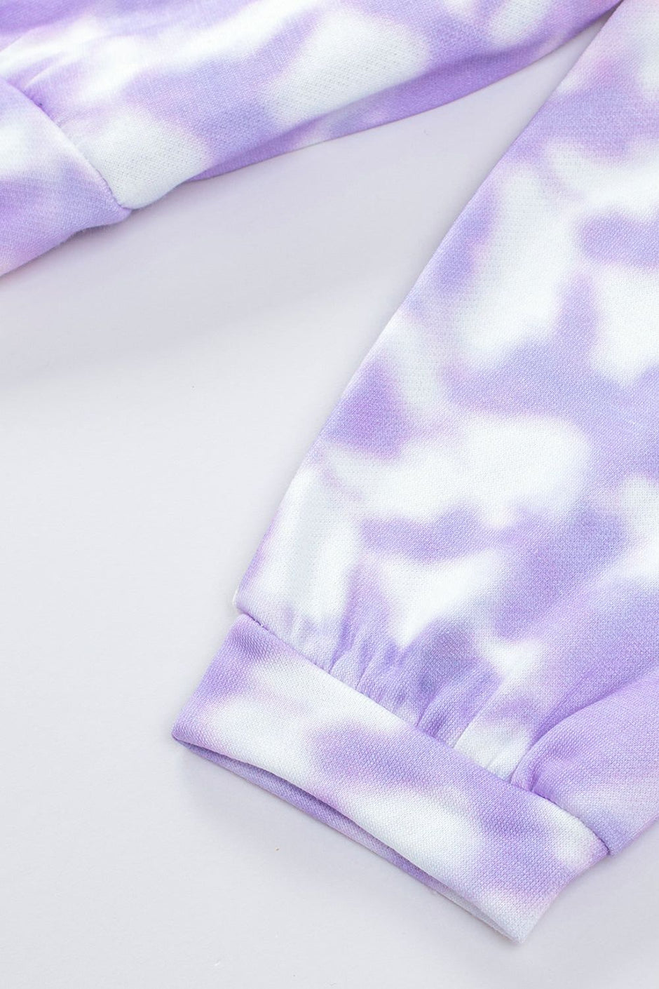 Women Tie-Dye Drop Shoulder Round Neck Sweatshirt