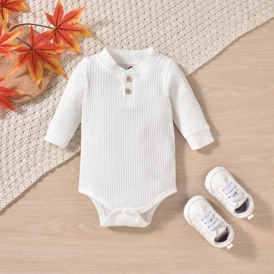 Aalizzwell Gender Neutral Long Sleeve Baby Ribbed Outfit with Hat & Headband - Custom Crafting Alliance, LLC
