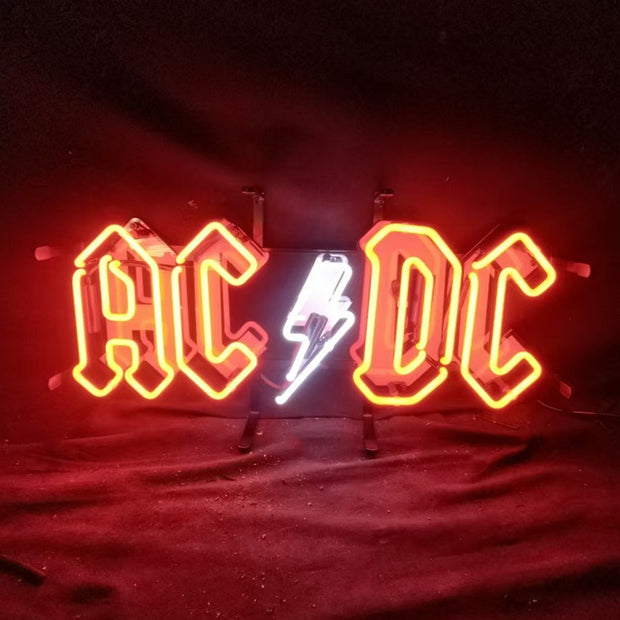 AC DC Power Neon Signs