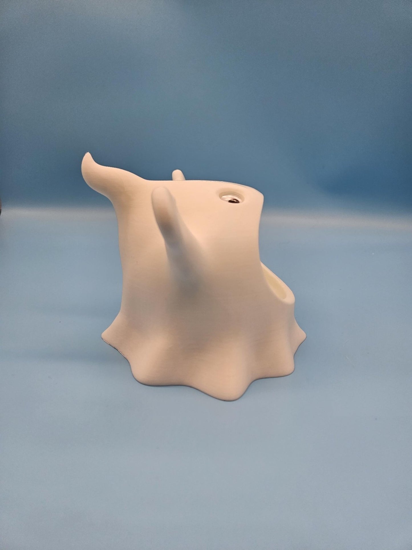 Adorable 3D - Printed Ghost Candy Dish and LED Lamp Combo for Halloween Fun! - Custom Crafting Alliance