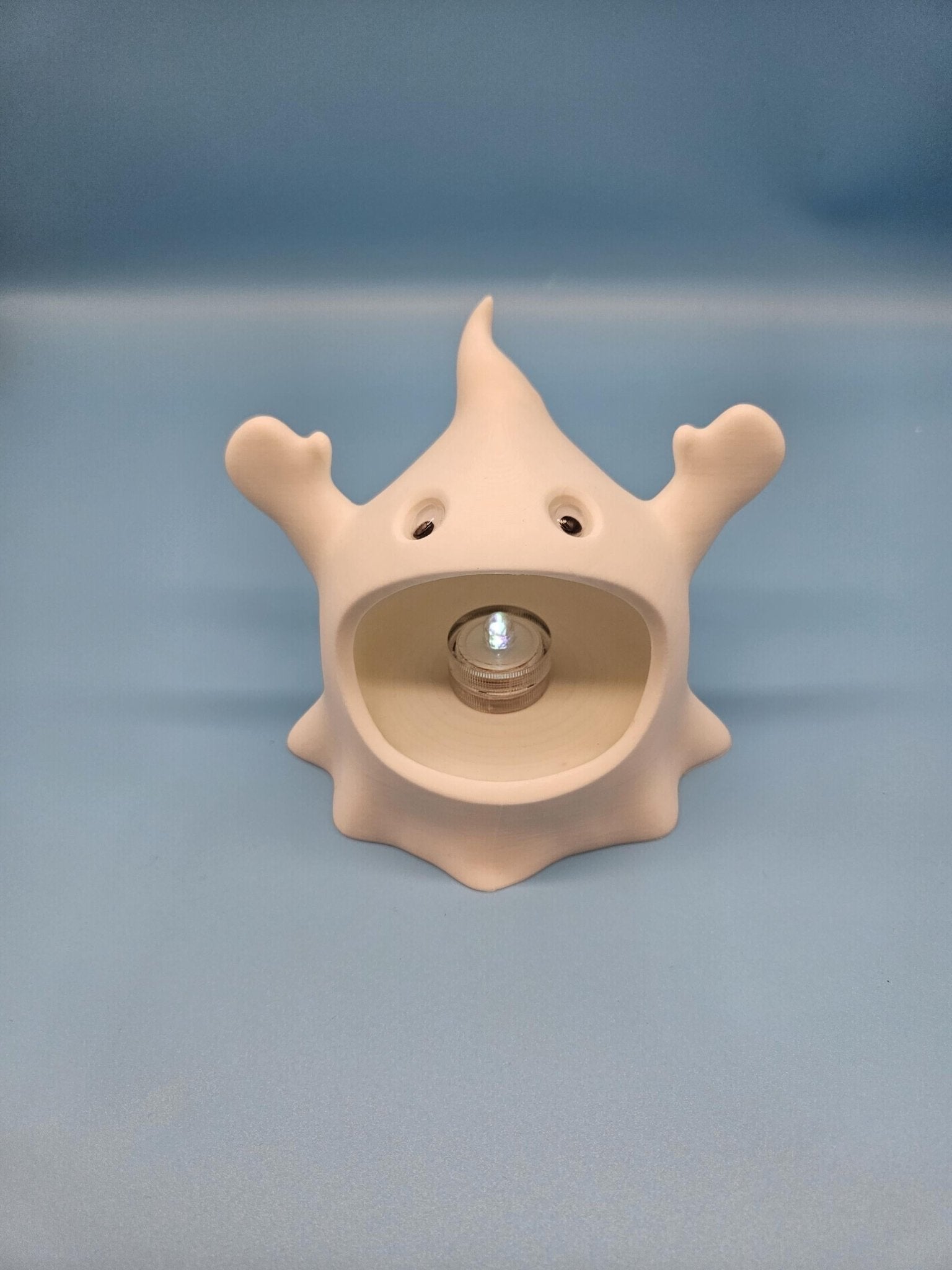 Adorable 3D - Printed Ghost Candy Dish and LED Lamp Combo for Halloween Fun! - Custom Crafting Alliance