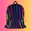 Abstract Festival Backpack - Your Ultimate Adventure Buddy for Rave Experiences