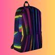 Abstract Festival Backpack - Your Ultimate Adventure Buddy for Rave Experiences