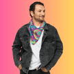 Vibrant Funky Hippie Bandana - The Essential Festival Gear for Ravers