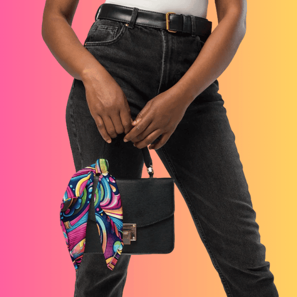 Vibrant Abstract Bandana for Raves and Festivals