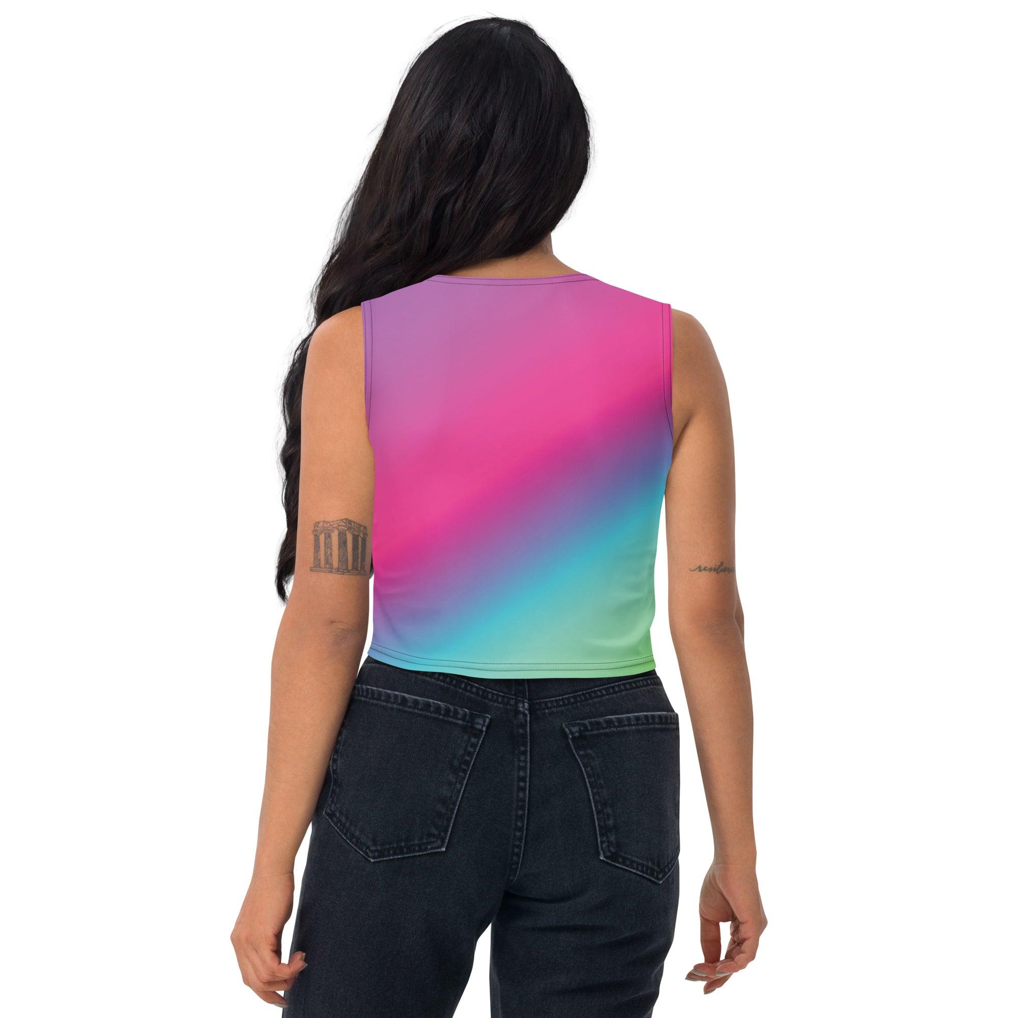 Radiant Festival Crop Top - Ideal for Raves and EDM Events