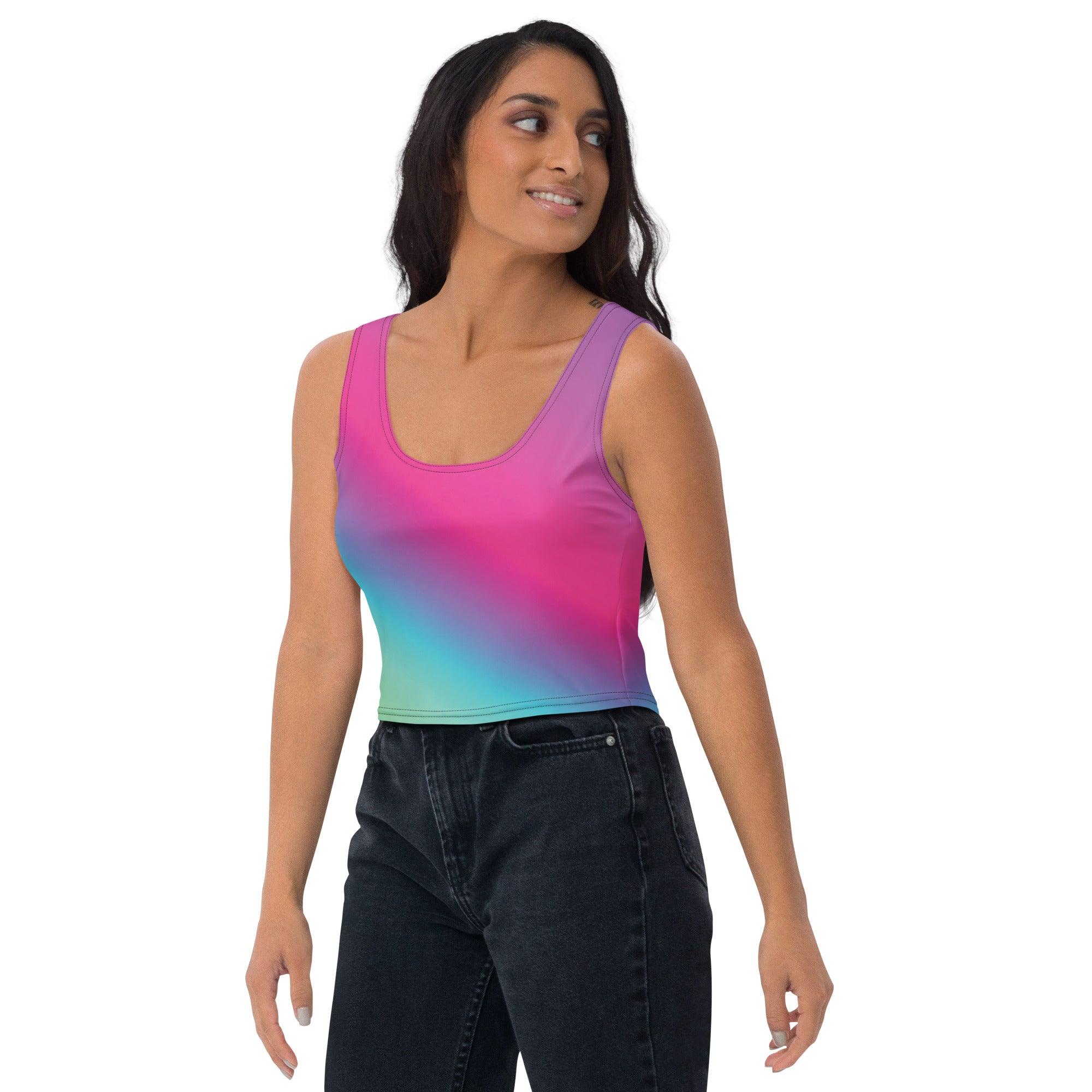 Radiant Festival Crop Top - Ideal for Raves and EDM Events