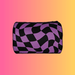Trippy Checkered Festival Travel Bag - Your Vibrant Rave Sidekick