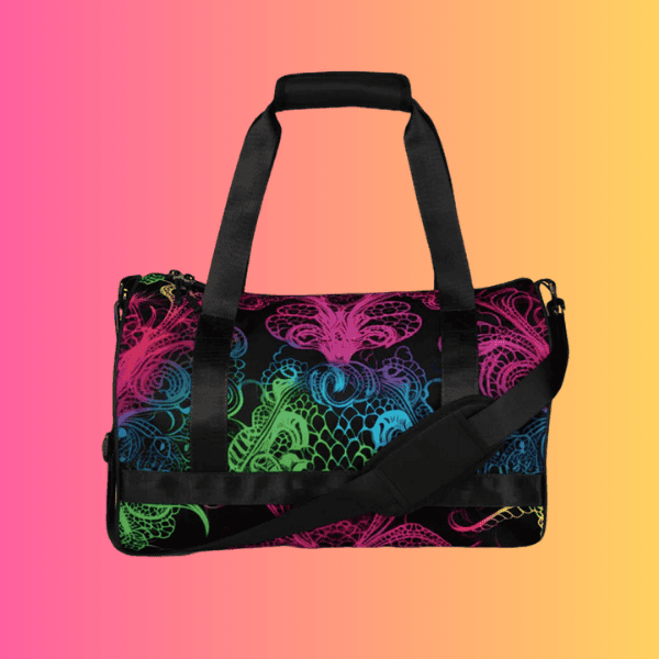 Neon Lace Festival Travel Bag for Ravers