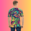 Psychedelic Abstract Rave Vibe T-Shirt for EDM Lovers