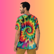 Vibrant Tie-Dye Festival T-Shirt for EDM Lovers