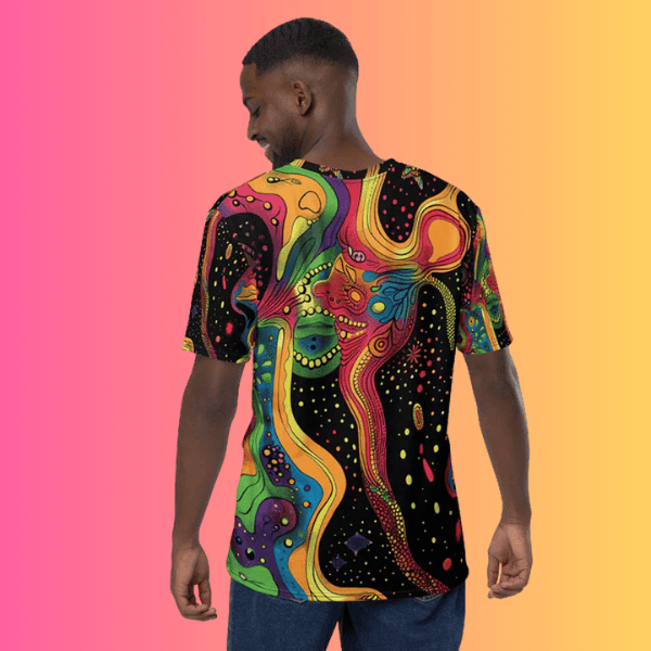Psychedelic Festival Vibes T-Shirt for Men – Embrace the EDM Spirit