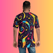 Psychedelic Vibes Men's Festival T-Shirt for EDM Fans