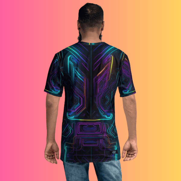 Festival Vibes Men's Playful T-Shirt for Rave Enthusiasts