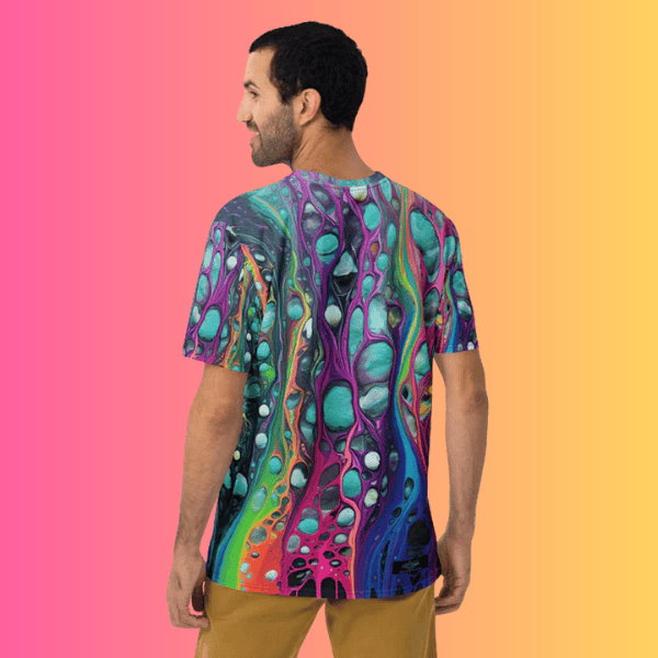 Psychedelic Vibes Men’s Festival T-Shirt - Ultimate Rave Gear
