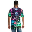 Neon Wonderland Rave Men's T-Shirt for EDM Festivals