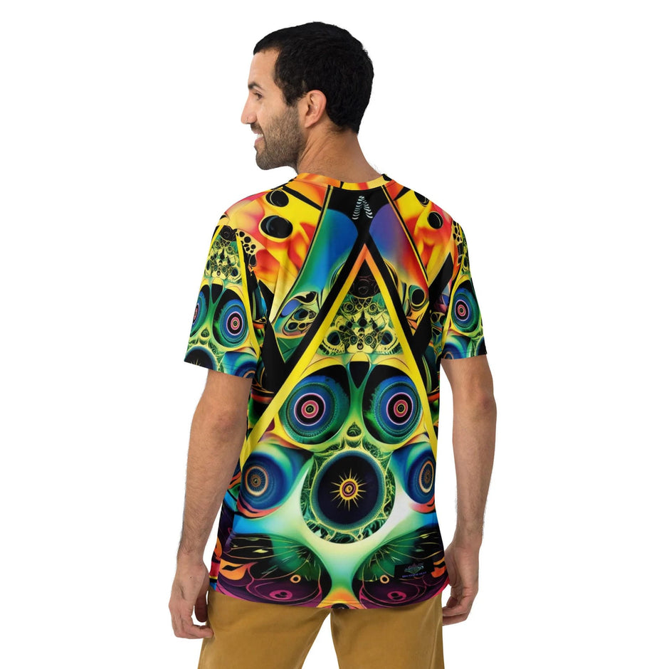 Vortex Illuminati Men's Festival T-Shirt for EDM Enthusiasts