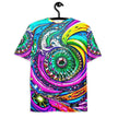 Vibrant Swirl Men's Festival T-Shirt for Ravers