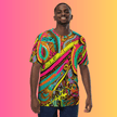 Vibrant Men's Festival T-Shirt for Rave Lovers