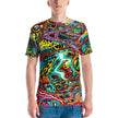 Cosmic Vibes Men's Festival T-Shirt - Elevate Your EDM Experience