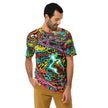 Cosmic Vibes Men's Festival T-Shirt - Elevate Your EDM Experience