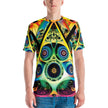 Vortex Illuminati Men's Festival T-Shirt for EDM Enthusiasts