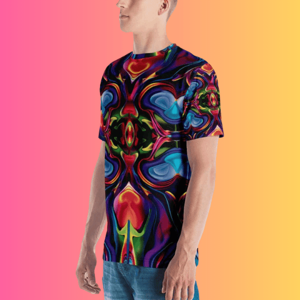 Vibrant Abstract Festival T-Shirt for Music Lovers