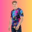 Men's Vibrant Festival Vibe Tee - Perfect for Raves and Outdoor Festivals